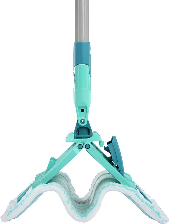 Leifheit Power Clean vloerwisser M - compleet systeem - incl. steel (140cm) - 33 cm wisbreedte - micro duo tweede kans