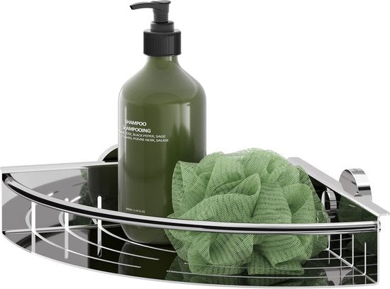 Tiger Boston - Doucherek - Douchemand hoek 24,7 cm - RVS gepolijst Tweede kans