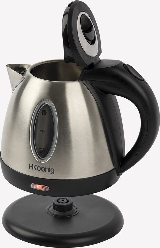 H. Koenig BO12 - Waterkoker - 1.2 L - rvs