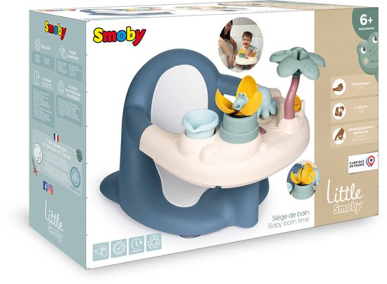 Smoby - badspeelgoed - baby badzitje met leuke accessoires (INCOMPLEET)
