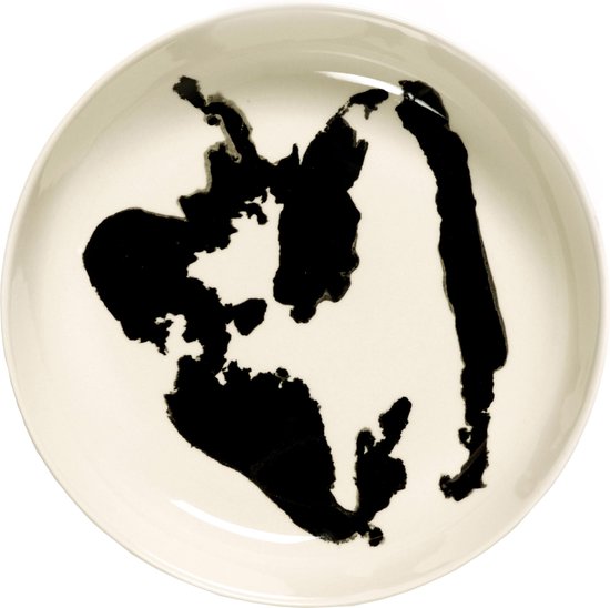 Serax Feast By Ottolenghi Diep Bord Ø22 White Pepper Black