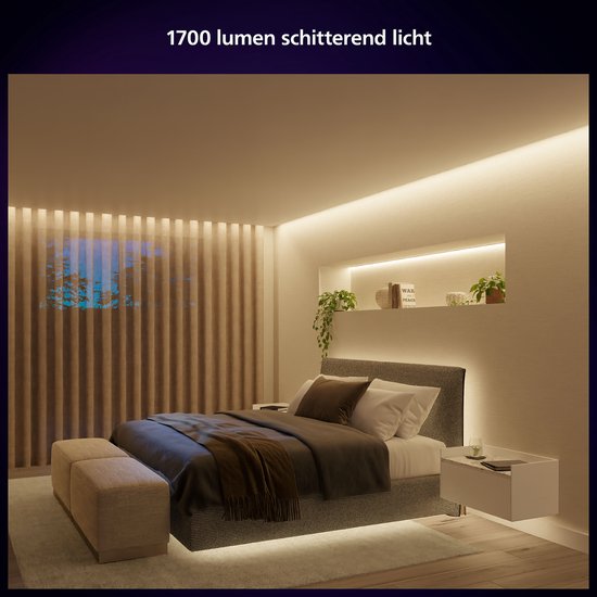 Philips Hue led strip - wit en gekleurd licht - 3 meter