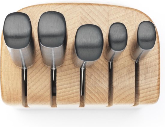 Brabantia Profile Messenset - met Messenblok - Hout