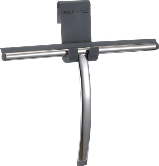Sealskin Deluxe - Raamwisser - Douchewisser - inclusief flexibele glashaak - RVS gepolijst Tweede kans