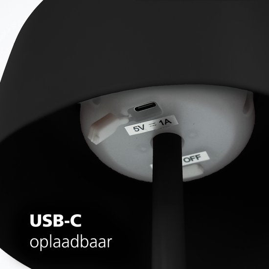 EGLO Roccanova-L Staande lamp - Oplaadbaar (tot 22 uur licht) - Solar - 120 cm - Zwart - Draadloos - Dimbaar - Binnen en Buiten tweede kans