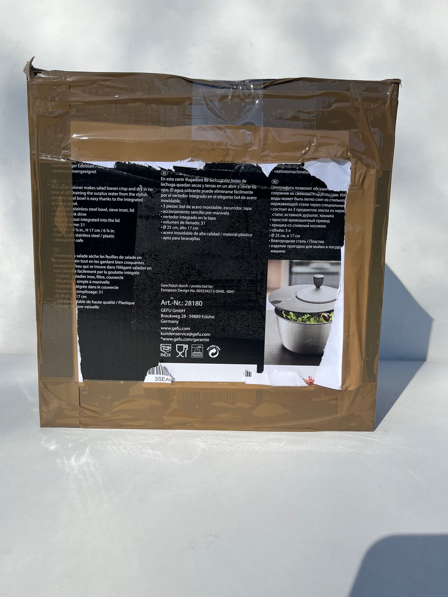 Slacentrifuge - RVS - ROTARE - Gefu
