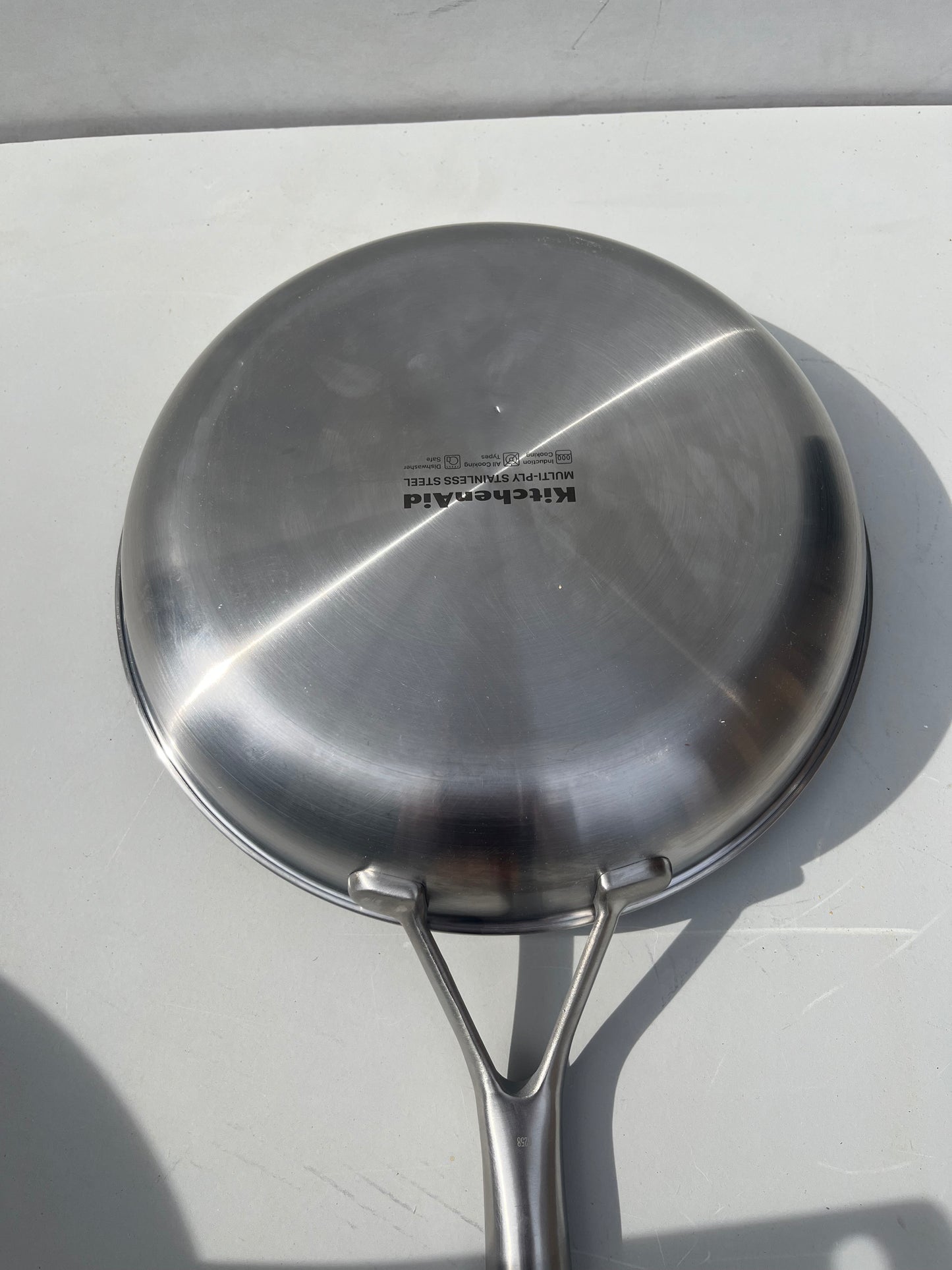 KitchenAid Multi-Ply RVS Koekenpan - ø24 cm - inductie - PFAS-vrij