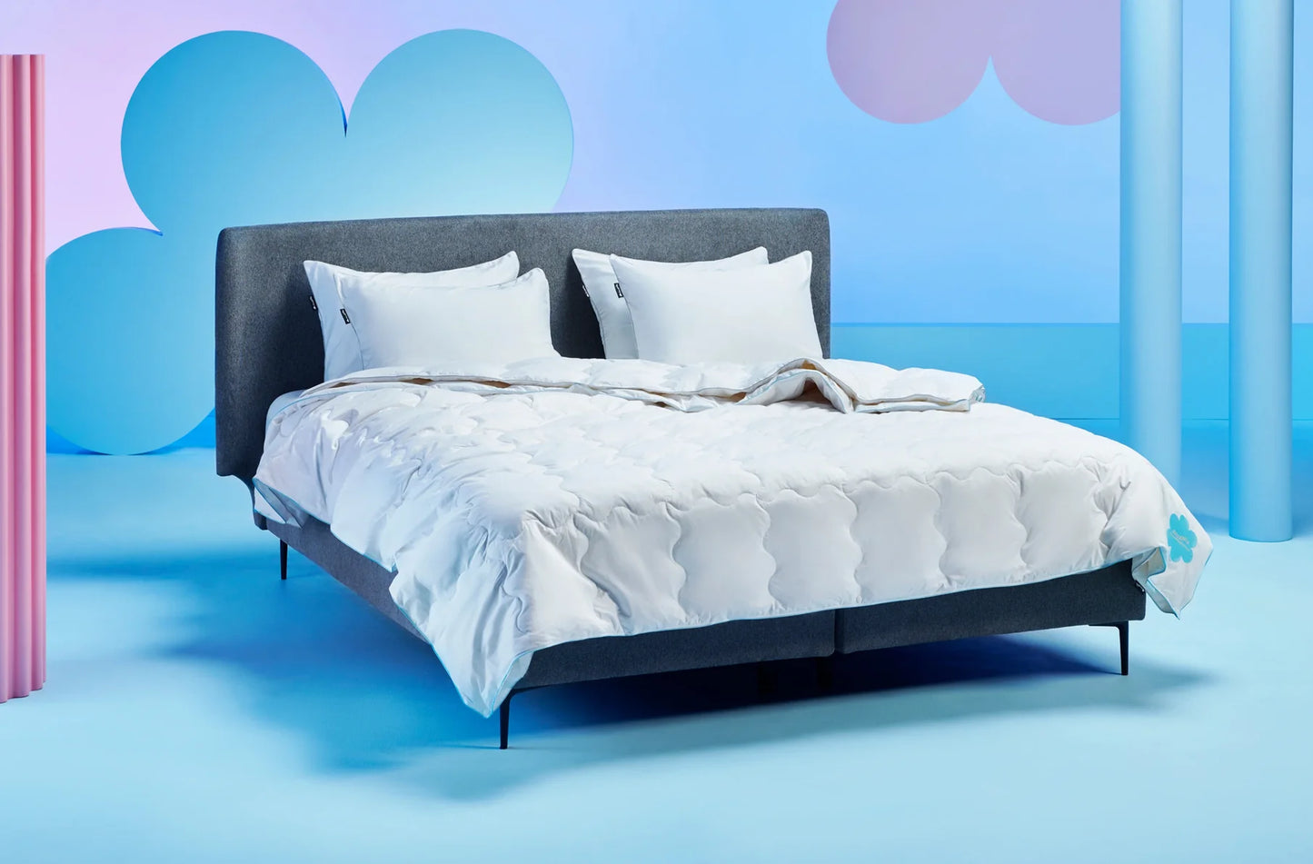 Cloudpillo Dons & Veren Dekbed - 200x200 cm - Ultiem Comfort - Ademend en Warm - Perfect voor Alle Seizoenen - Premium Kwaliteit