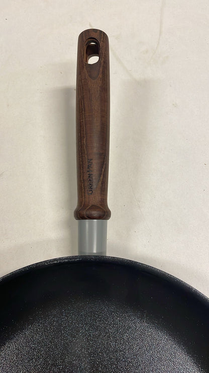 GreenPan Mayflower Pro koekenpan 28cm - grijs - houten handvat - PFAS-vrij