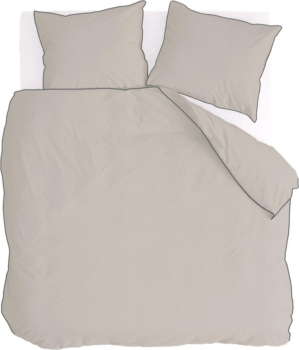 Walra Dekbedovertrek Sweet Softy - 200x220 - 100% Katoen - Zand