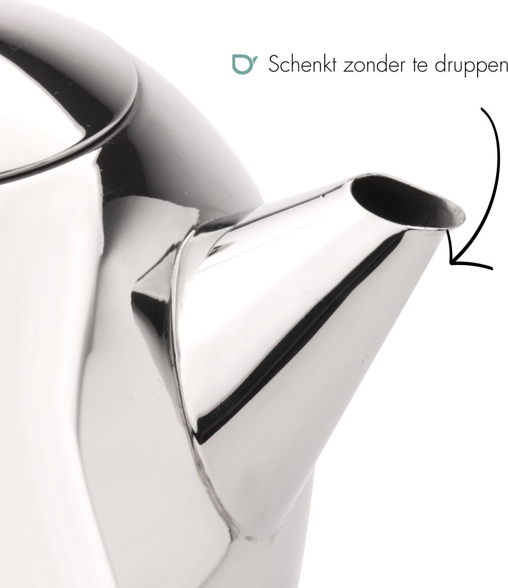 Bredemeijer - Theepot Minuet Santhee 2,0L glanzend Dubbelwandig