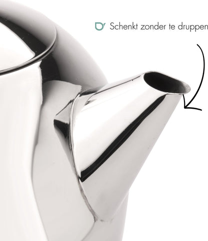 Bredemeijer - Theepot Minuet Santhee 2,0L glanzend Dubbelwandig