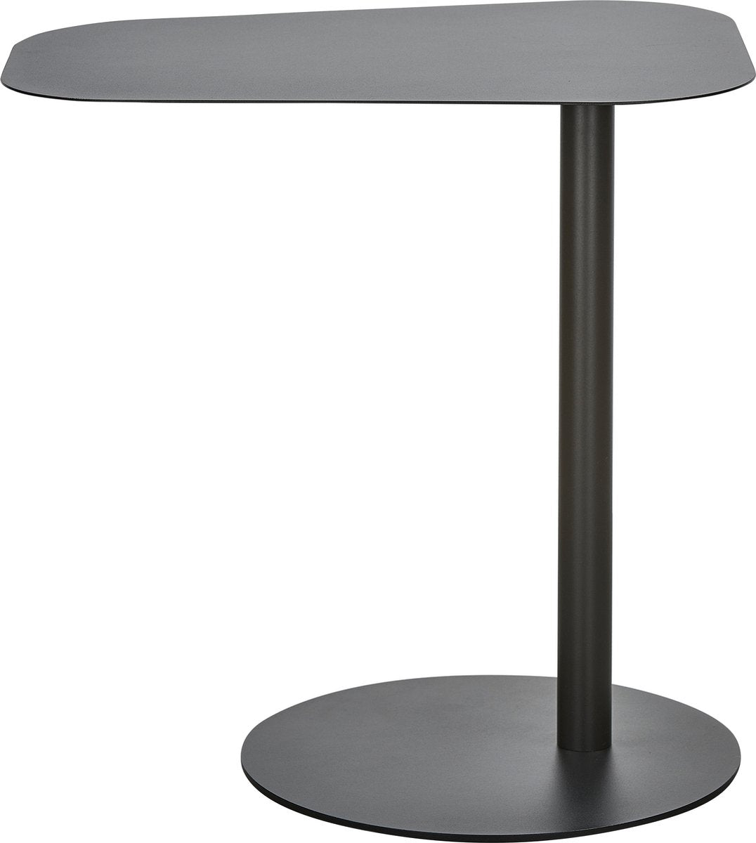WOOOD Lia Bijzettafel - Metaal - Zwart - 50x50x38 cm