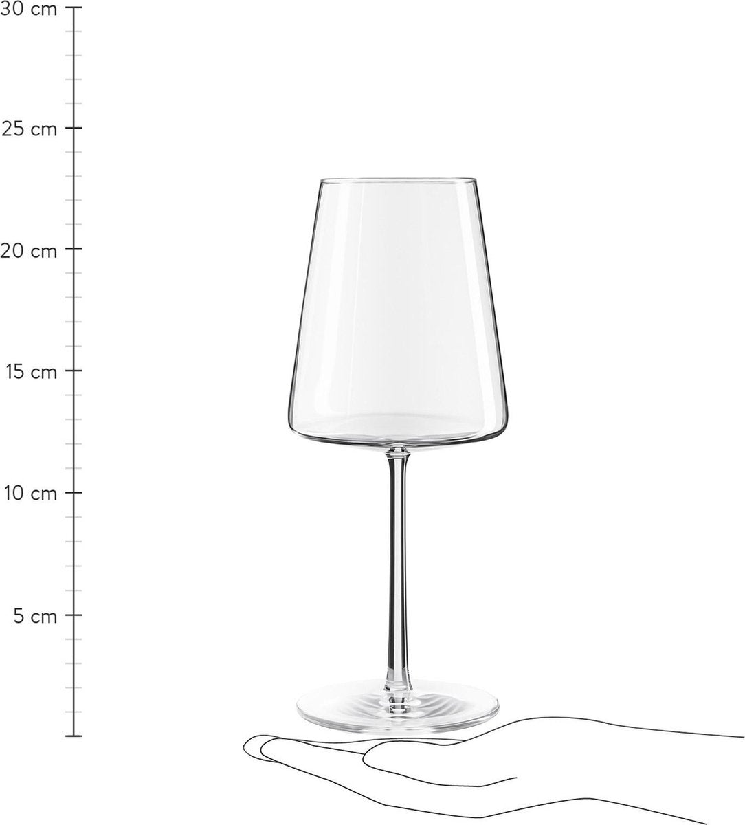 Stolzle Power 520 ml Rode Wijnglazen - 6 stuks