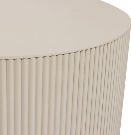WOOOD Sanne Bijzettafel - MDF - Antique Beige - 40x60x60