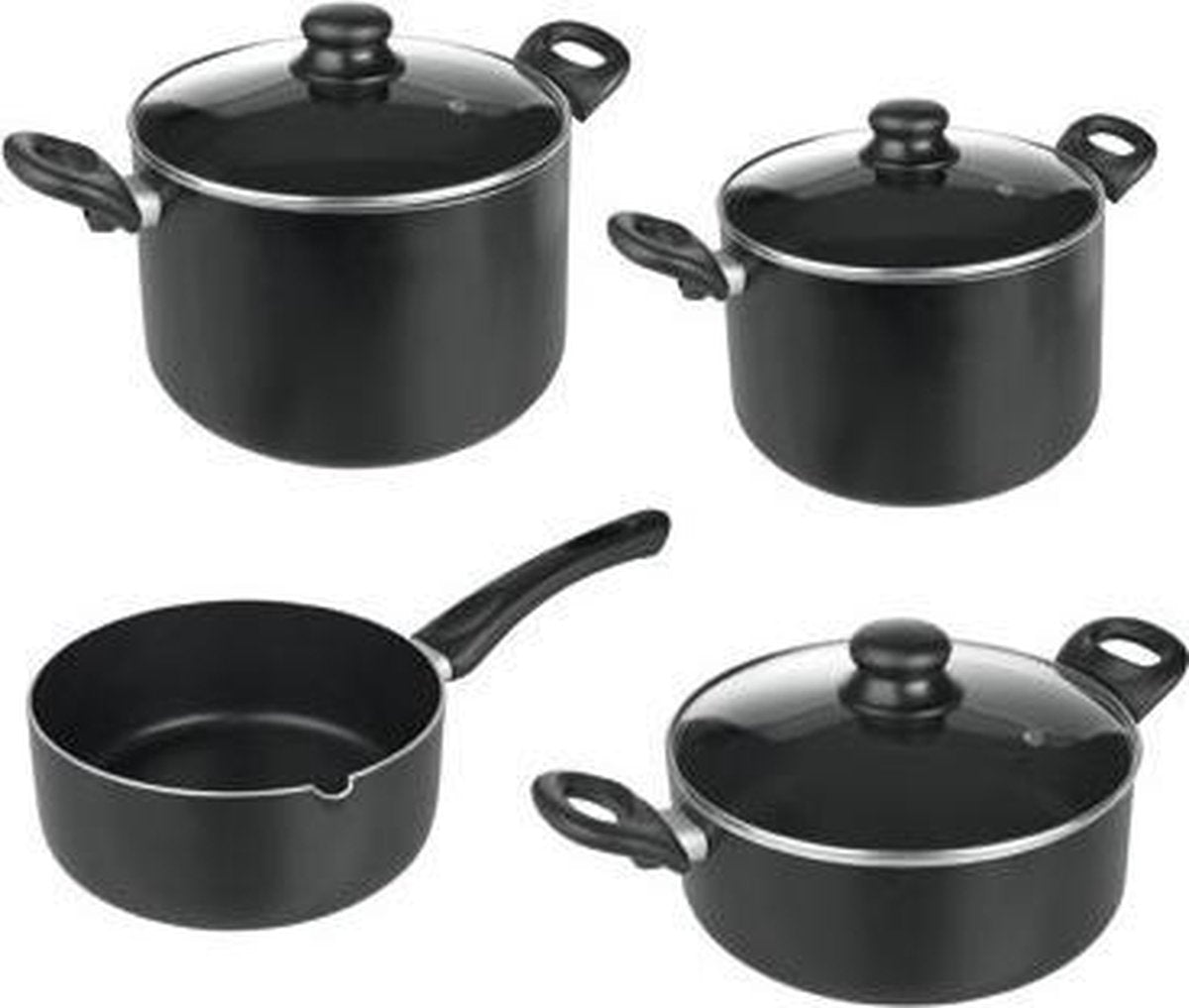 Cusinier Inducta 4 delige pannenset