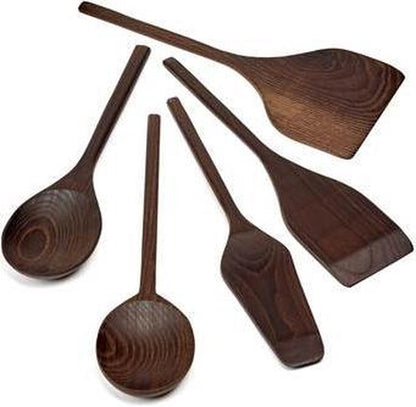 Serax - Pascale Naessens Pure - Keukengerei - Donkerbruin - 5 stuks