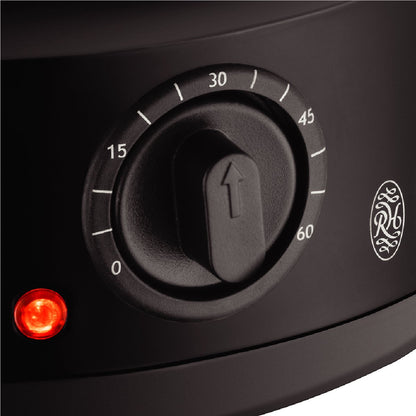 Russell Hobbs Kitchen Collection Compact Matte Black Stoomkoker - 26530-56