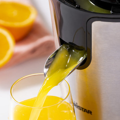 Tristar Citruspers Elektrisch - CP-3002 - 85W - Incl. 2 perskegels, pulpfilter, druppelstop - RVS
