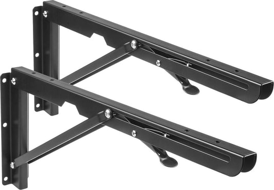 Maclean MC-876- Inklapbare Plankdrager set - 2 stuks - tot 50 kg Plankhouder