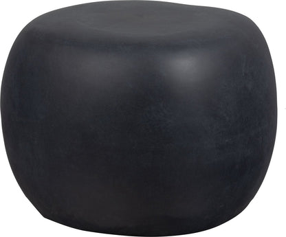 vtwonen Pebble Bijzettafel - Fiberclay - Betonlook - Antraciet - 35x50x50 cm