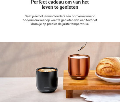 Ember Cup Coffee Cup - Smart Mug met Mobiele App - Cup Warmer - Koffiekopjes met Instelbare Temperatuur Tweede kans