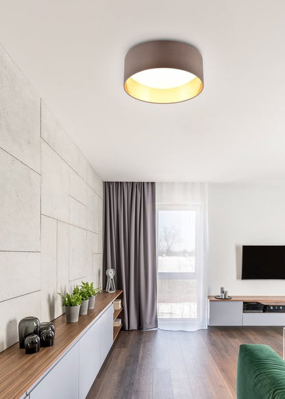 Plafondlamp REALITY LOCARNO Plafonniere - Taupe