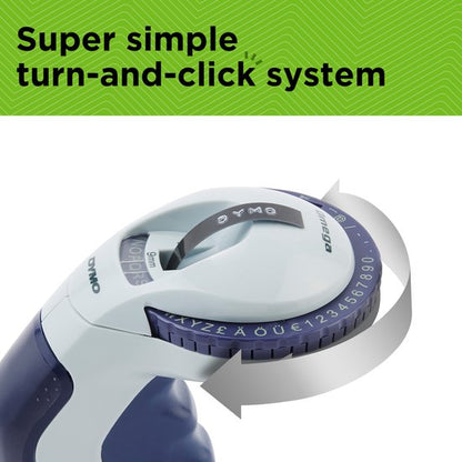 DYMO Omega labelmaker voor reliëfdruk | Kleine Lettertang met draaiklikwiel Tweede kans