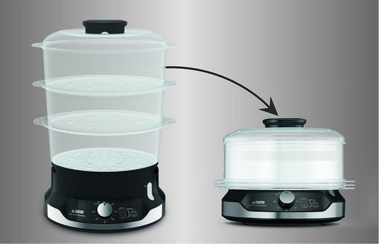 SEB Ultra Compact VC204800 - Stoomkoker Tweede kans