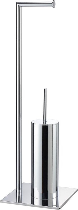 Sealskin Tube - Toiletbutler - Toiletborstel met houder siliconen - vrijstaand - Chroom Tweede kans