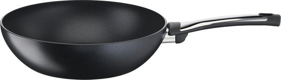 Tefal Excellence Wokpan - Thermo-Signal™ - Titanium Anti-Aanbaklaag - Zwart - 28 cm Tweede kans