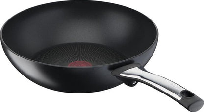 Tefal Excellence Wokpan - Thermo-Signal™ - Titanium Anti-Aanbaklaag - Zwart - 28 cm Tweede kans