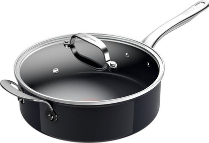 Tefal Jamie Oliver Prima Hapjespan - Ø26 cm - Keramisch - Geschikt voor alle warmtebronnen - Inclusief glazen deksel Tweede kans