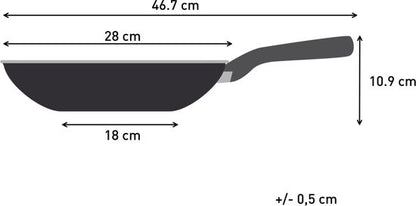 Tefal Cook & Change - Wokpan - Ø28 cm - PFAS-vrij - Keramisch - Geschikt voor Inductie - Ruime Capaciteit Tweede kans