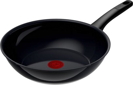 Tefal Revive Black - Wokpan - Ø28 cm - Keramisch - PFAS-vrij - Geschikt voor Inductie Tweede kans