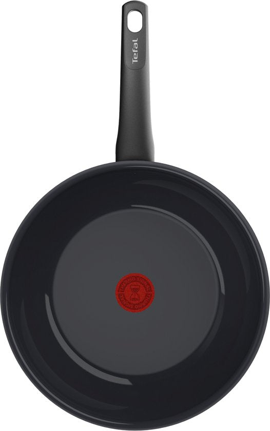 Tefal Revive Black - Wokpan - Ø28 cm - Keramisch - PFAS-vrij - Geschikt voor Inductie Tweede kans