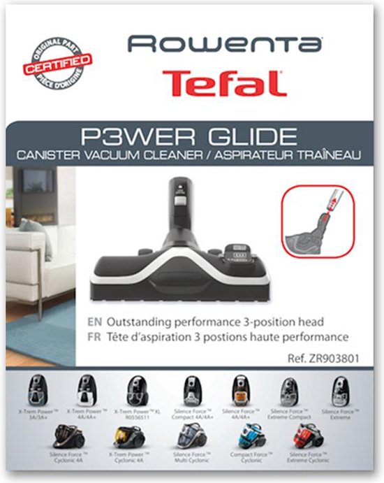 Rowenta Zr903801 - Zuigmond Zwart/Wit Tweede kans