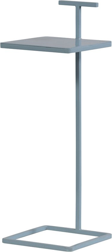WOOOD Toste Bijzettafel - Metaal - Lichtblauw - 64x22x22 cm