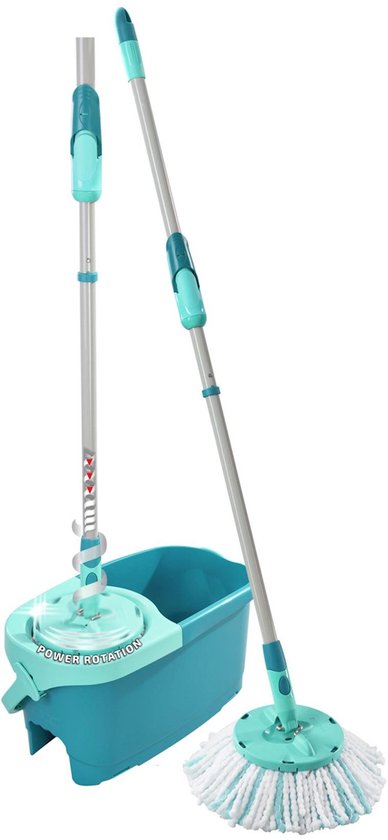 Leifheit - Clean Twist Disc Mop Ergo - dweil set compleet