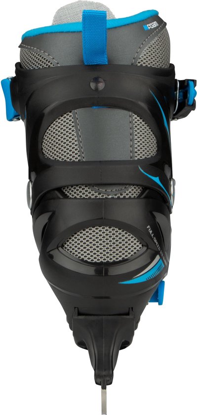 Galgary IJshockeyschaatsen Junior (verstelbaar) - Maat 38-41 - Grijs/Blauw
