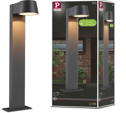 LED-bolderlamp Capea  IP44 500mm 2200K 6W 450lm 230V 98° Antraciet Aluminium Tweede kans