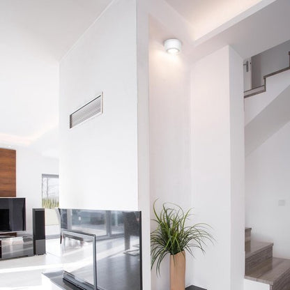 BRILONER Tube - LED Opbouwspot - plafondspot - plafonniére kantelbaar - 3.000K warm wit licht - 5W - Ø 9cm - wit Tweede kans