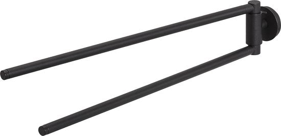 Tiger Urban - Handdoekrek 2-armig - 45 cm - Zwart Tweede kans