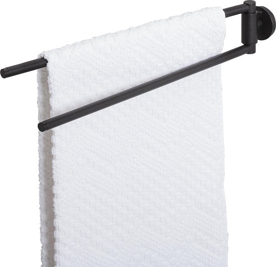 Tiger Urban - Handdoekrek 2-armig - 45 cm - Zwart Tweede kans