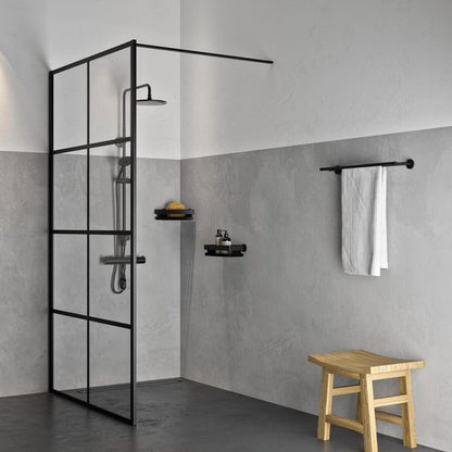 Tiger Noon - Doucherek - Douchemand hoek 22 cm - Zwart Tweede kans