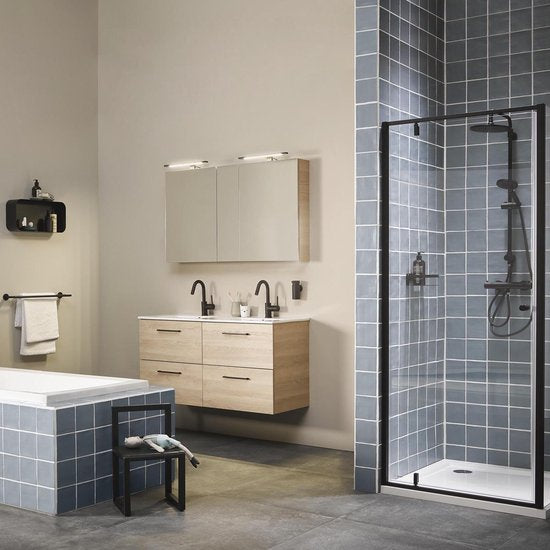 Tiger Noon Handdoekrek dubbel - Zwart Tweede kans