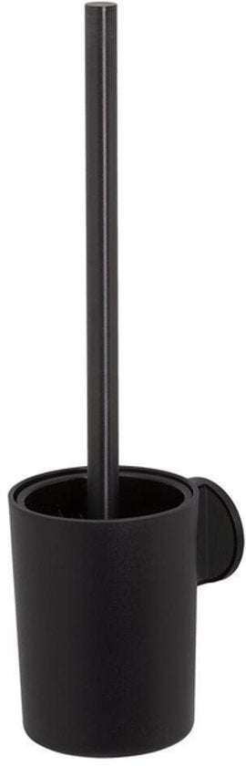 Tiger Tune - Toiletborstel met houder - Zonder boren - Zelfklevend 3M tape - Zwart Tweede kans