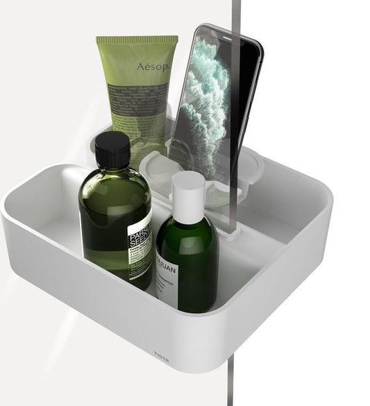 Tiger 2-Store - Douchemand voor douchewand - Zonder boren - Wit Tweede kans