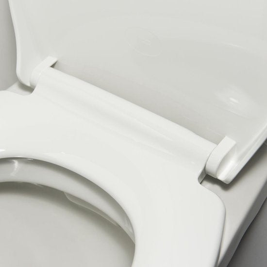 Tiger Pasadena - WC bril - Toiletbril met deksel- Softclose - Easy Clean functie - Thermoplast - Wit Tweede kans