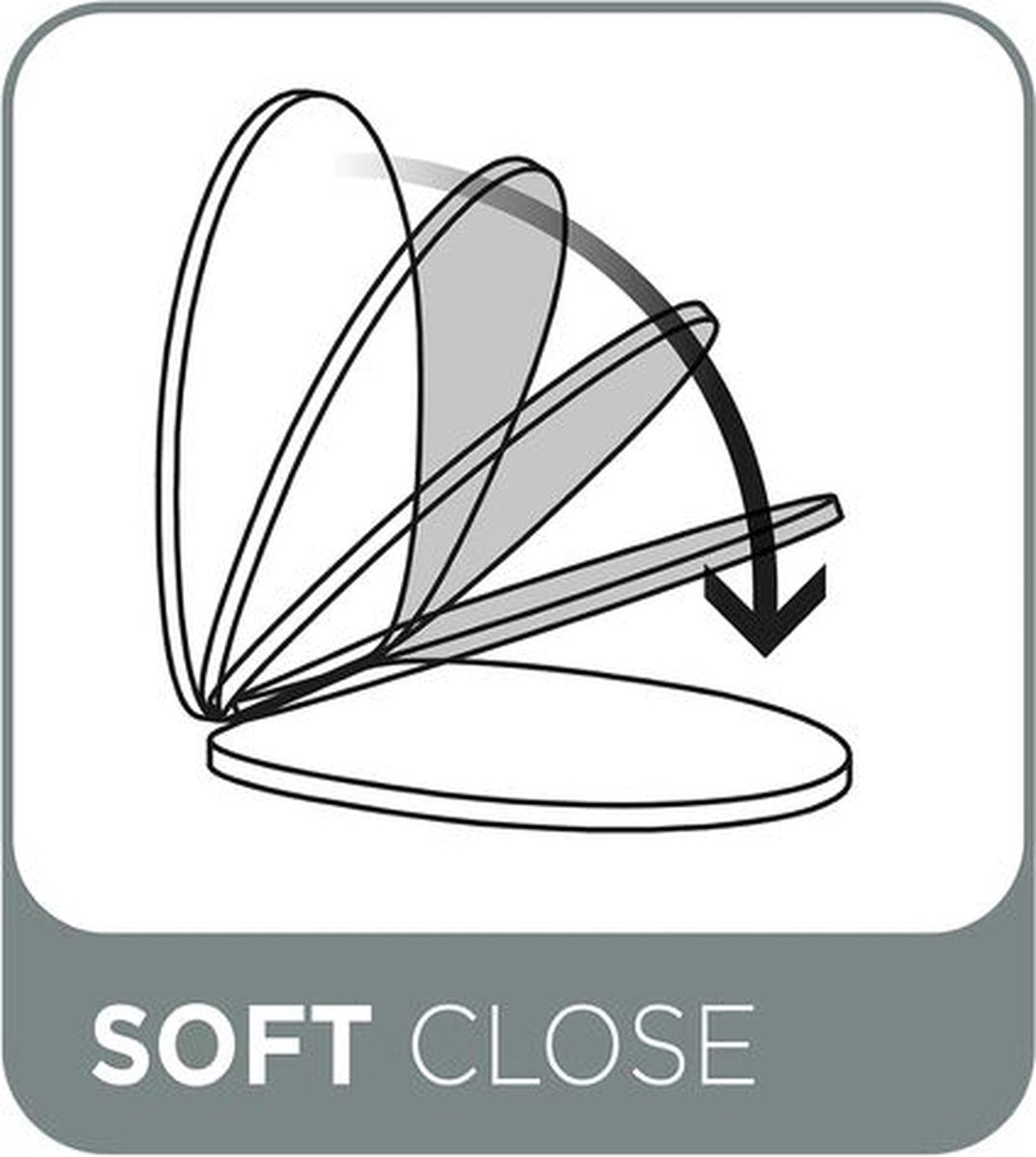 Tiger Douglas - WC bril - Soft Close - MDF / FSC - Walnoot Tweede kans